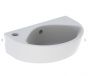 Twyford AR4155WH Alcona Handrinse Basin 1TH RH