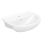 Twyford Alcona500mm Semi Recessed Basin AR4651WH Bathroomsuites