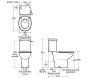 Armitage Shanks Contour 21 Close Couple Toilet  WC