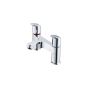 Ideal Standard  Ceraflex two hole deck mounted dual control bath filler  B1824AA