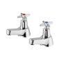 A/Shks B9876AA Sandringham 21 Bath Pillar Taps