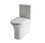 Bathstore Pure Toilet seat and cover with fixings 00065474
