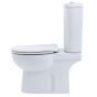 Bathstore Soho Toilet Seat and cover with Hinges 41200100818 / Bath Store Toilet Seat and cover