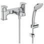 Ideal Standard Ceraplan dual control bath shower mixer with shower set BD265AA