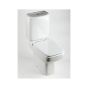 Bellavista Duna Toilet Seat and Cover (Wrap over) ORIGINAL IN WHITE