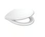 Carrara and Matta Nord Plus Inox thermoset toilet seat with cover metal hinge White Bemis Nord Toilet Seat 100452000 Bathroomsuites