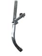 Bright Chrome Fulcrum Lever Arm 210mm with metal bracket high-level toilet