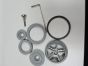 Bristan SKTFP3000-5 Shower Spray Ring Kit (Grey)