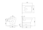 Britton Cube S20 Soft Close Toilet Seat and Cover SS.1025