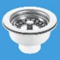 McAlpine BSWCLS Spring Loaded Basket Strainer Wste