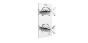 BRISTAN CASINO DUAL CONTROL VALVE & DIV CAS SHCDIV C