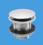 McAlpine CBW70-CLK Brass Clicker Bath Waste