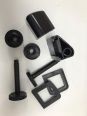 Celmac / Ideal Standard / Bemis Plastic Toilet Seat Hinges BLACK 