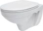 CERSANIT DELFI DUROPLAST TOILET SEAT AND COVER STANDARD CLOSE K98-0001