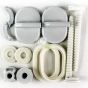 Cersanit EKO - Toilet Seat Hinges for  K99-0006  cersanit toilet seat hinges cersanit toilet hinges K990006
