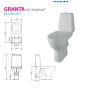 Cersanit Granta Toilet Seat and Cover Only 