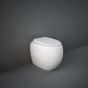 RAK Cloud Btw Pan With Universal Trap Matt White CLOWC1346500A Bathroomsuites