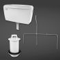 RAK Conc Urinal Auto Cistern 13.5L Set 3 Urinals CONURIPAK3 Bathroomsuites
