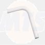 Macdee DFP10WH Flush Pipe 2-Piece 5'6in Back Wall Wirquin Macdee High Level Flush Pipe 56 x 1 5 2 Piece White DFP10WH