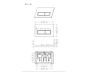 DIAC0304 Rectangle Push Button Flushplate