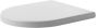 Duravit Starck 3 Big Soft Close Toilet Seat & Cover White 0067790000  White High Gloss Stainless steel Hinges  Elongated, Wrap over 431x442 mm	