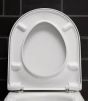Duravit Starck 3 Big Soft Close Toilet Seat & Cover White 0067790000