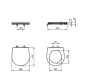 Ideal Standard White Toilet Seat and Cover  E002101 WHITE 