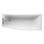 Ideal Standard Concept 170 x 70cm Idealform spacemaker Bath, left hand - no tapholes E049901