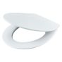 ARMITAGE SHANKS SANDRINGHAM S21 STANDARD CLOSING TOILET SEAT PLASTIC WHITE E131901