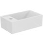 Ideal Standard  Ideal Standard i.life S 37cm guest basin, 1  taphole left hand, no overflow  E211301