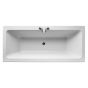 Ideal Standard  Tempo Cube 180 x 80cm double ended Idealform bath - no tap holes  E258401