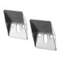 Ideal Standard  Pair steel wall hangers  E501067