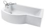 Ideal Standard Concept 170 x 90cm shower bath - no tapholes - left hand E731601