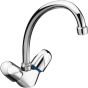 Jacob Delafon single hole sink mixer with chrome tube spout E76920-CP