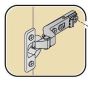 Ideal Standard Spares STANDARD HINGE (INC MOUNTING PLATE) EV69567