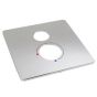 Ideal Standard F960915AA (Chrome) Easybox Square Temperature and Flow Front Faceplate