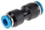 Festo QS Pneumatic Straight Tube-to-Tube Adapter, Push In 8 mm QS-8-6