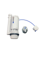 Lab Concealed Cistern Replacement Flush Valve B228 with C216 Chrome Oblong Push Button With 2 Inch Base