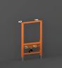 RAK Ecofix Conc Bidet Support Frame Adj Fittings FS09RAKC Bathroomsuites
