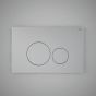 RAK Ecofix White Fp With Round Push Plate FSRAKPPL003 Bathroomsuites
