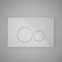 RAK Ecofix Matt Cp Fp With Round Push Plates FSRAKPPL005 Bathroomsuites