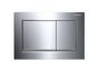 Geberit Sigma30 dual flush plate - matt plate/polished edge detail (115.883.KN.1)