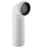 Geberit connection bend 90°: d=110mm, white alpine 152.610.11.1