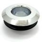 Geberit flange with slip ring for bathtub drain with pressure switch PushControl bright chrome-plated 241.713.21.1