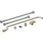 Geberit bottom water supply connection set for exposed cistern AP128 243.700.00.1