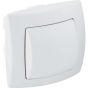 Geberit concealed push button 240571111 alpine white 240.571.11.1