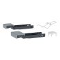 Geberit Monolith Cistern Lid Actuators Brushed Aluminium 246.174.TA.1