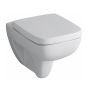 Geberit Renova Plan toilet seat with soft-close & removable white 500832001
