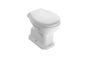 Globo Duroplast WC seat 44,5.38 Globo Paestum PA019 Shiny White - Globo BI PA019BI