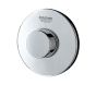 Grohe Adagio Air Button Chrome - 37761000 Grohe Toilet Cistern Spare Parts / Grohe replacement air button for use with the Adagio concealed cistern. Button diameter is 100mm.  